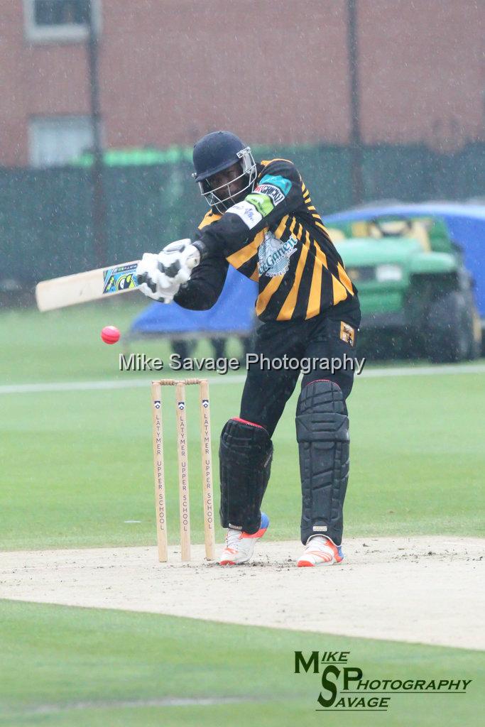 20170627-0223.jpg - Gordon Greenidge at Lashings All Stars vs House Of Commons & Lords, 26th June 2017 Grenfell Tower Fundraising Cricket Event at Latymer Upper School Playing Fields, London.