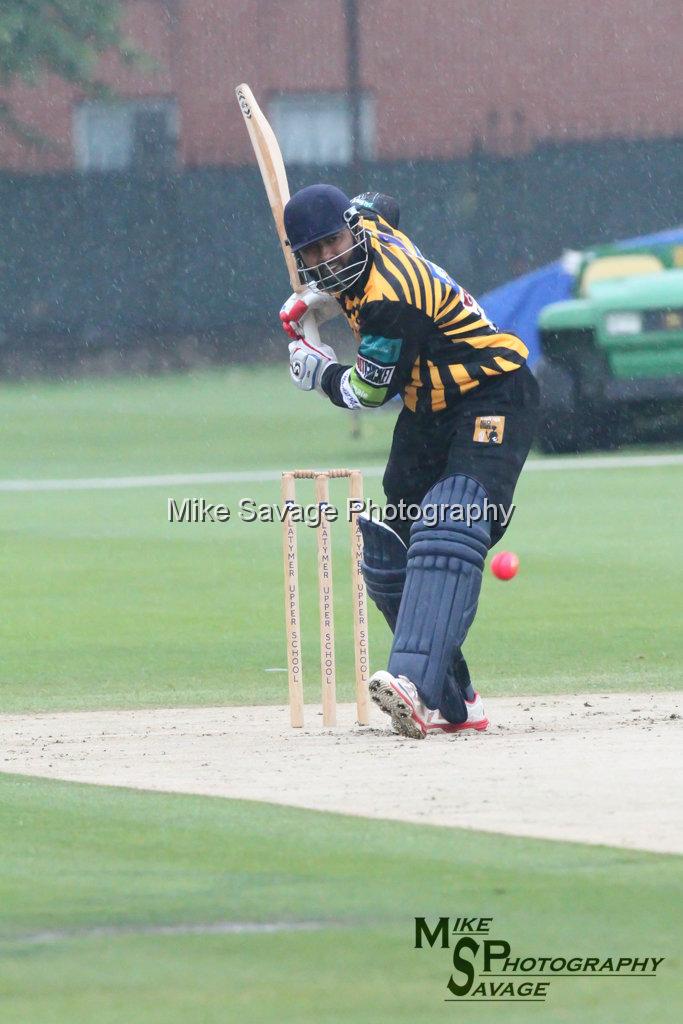 20170627-0235.jpg - Wasim Jaffer at Lashings All Stars vs House Of Commons & Lords, 26th June 2017 Grenfell Tower Fundraising Cricket Event at Latymer Upper School Playing Fields, London.