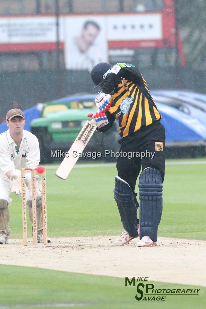 20170627-0299.jpg - Wasim Jaffer at Lashings All Stars vs House Of Commons & Lords, 26th June 2017 Grenfell Tower Fundraising Cricket Event at Latymer Upper School Playing Fields, London.