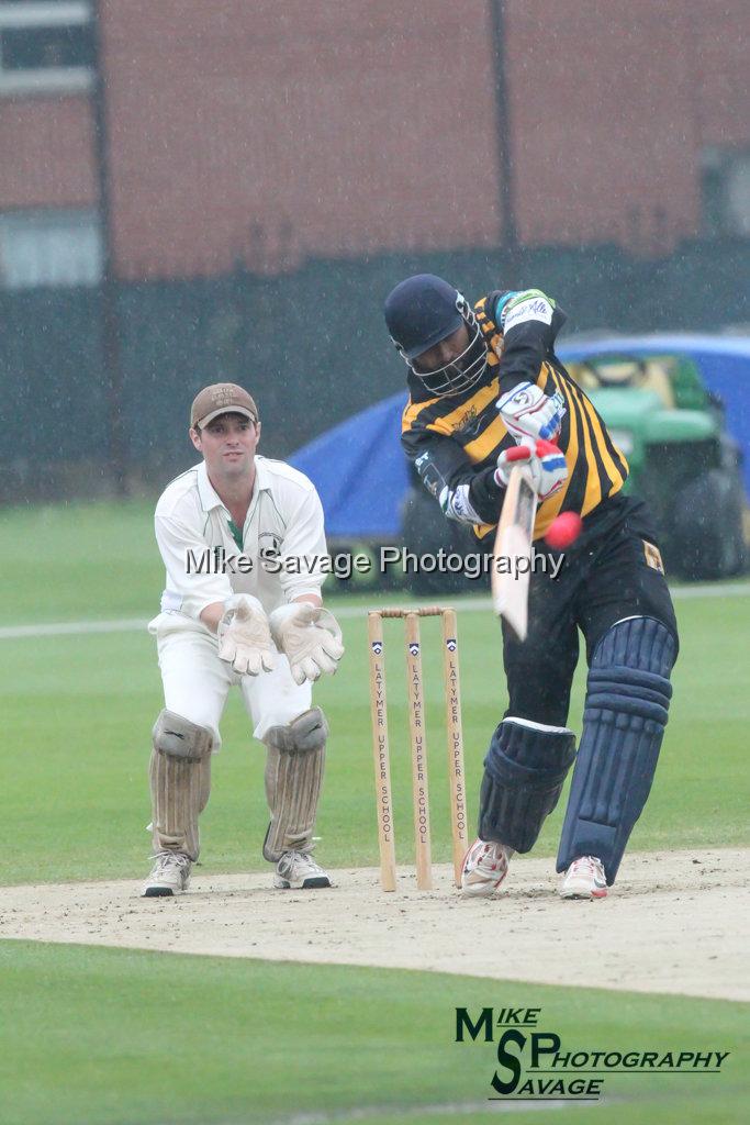 20170627-0303.jpg - Wasim Jaffer at Lashings All Stars vs House Of Commons & Lords, 26th June 2017 Grenfell Tower Fundraising Cricket Event at Latymer Upper School Playing Fields, London.