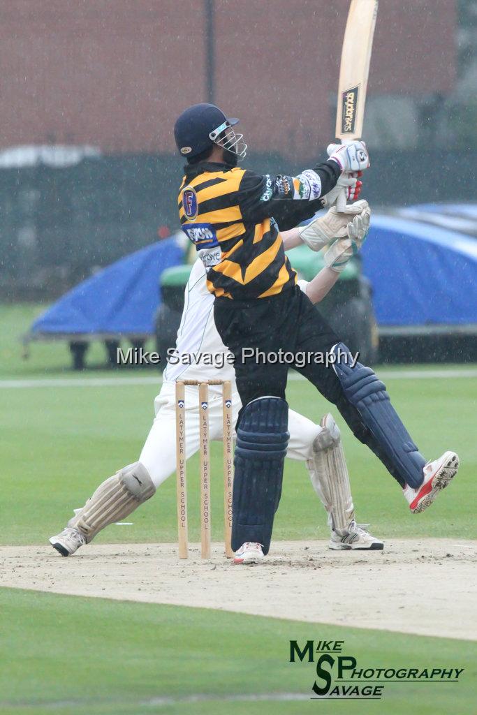 20170627-0314.jpg - Wasim Jaffer at Lashings All Stars vs House Of Commons & Lords, 26th June 2017 Grenfell Tower Fundraising Cricket Event at Latymer Upper School Playing Fields, London.