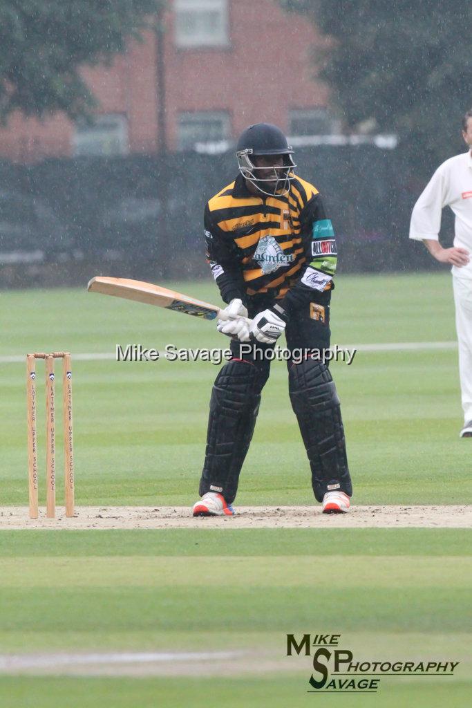 20170627-0424.jpg - Wasim Jaffer at Lashings All Stars vs House Of Commons & Lords, 26th June 2017 Grenfell Tower Fundraising Cricket Event at Latymer Upper School Playing Fields, London.