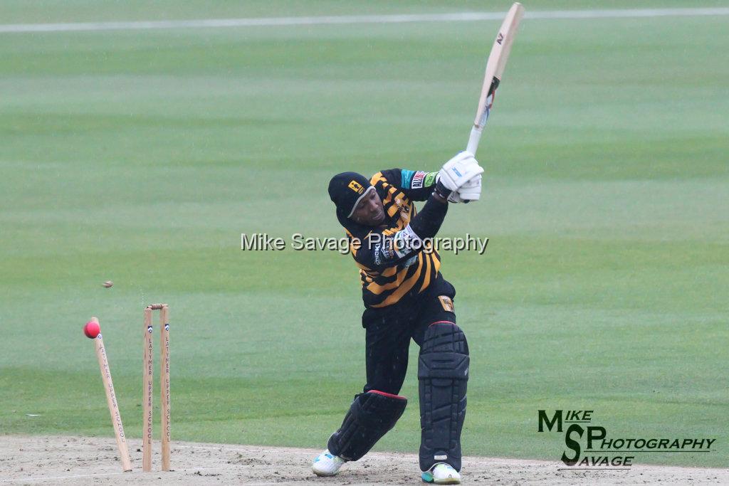 20170627-0525.jpg - Tino Best at Lashings All Stars vs House Of Commons & Lords, 26th June 2017 Grenfell Tower Fundraising Cricket Event at Latymer Upper School Playing Fields, London.