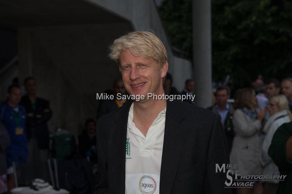 20170627-0941.jpg - Joseph Johnson MP at Lashings All Stars vs House Of Commons & Lords, 26th June 2017 Grenfell Tower Fundraising Cricket Event at Latymer Upper School Playing Fields, London.