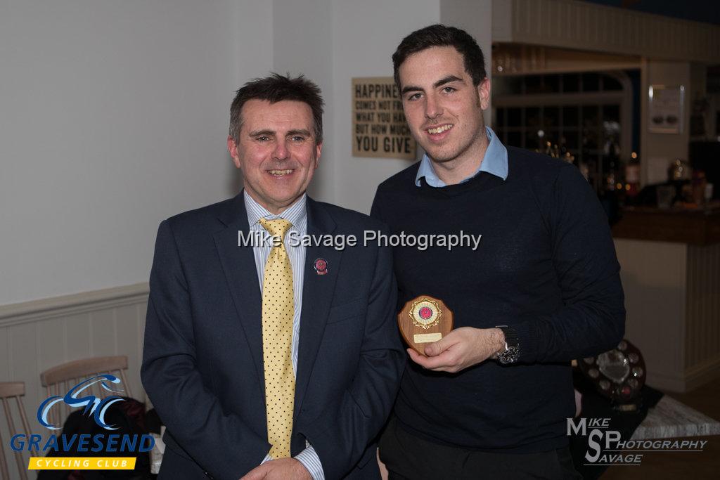 20171210-0010.jpg - Steve Harrington 2nd Snr Evening 10 Champion - GCC 2017 Awards Evening, The See-Ho, Gravesend, Kent. 10-Dec-2017.